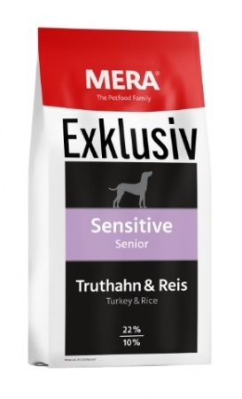 M-EX Sensitive Senior puran & riž 15kg