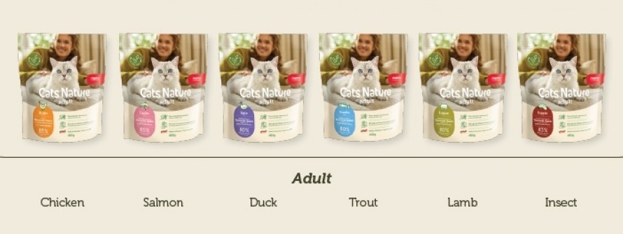 Nova serija hrane za mačke Cats Nature