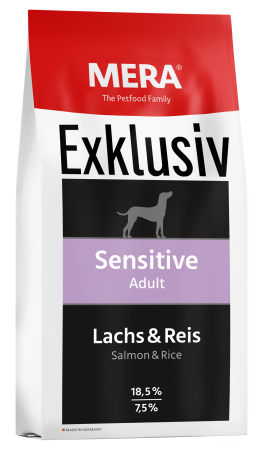 M-EX Sensitive Adult losos & riž - brez glutena 15kg