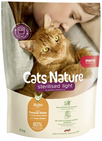 Cats Nature Sterilised piščanec